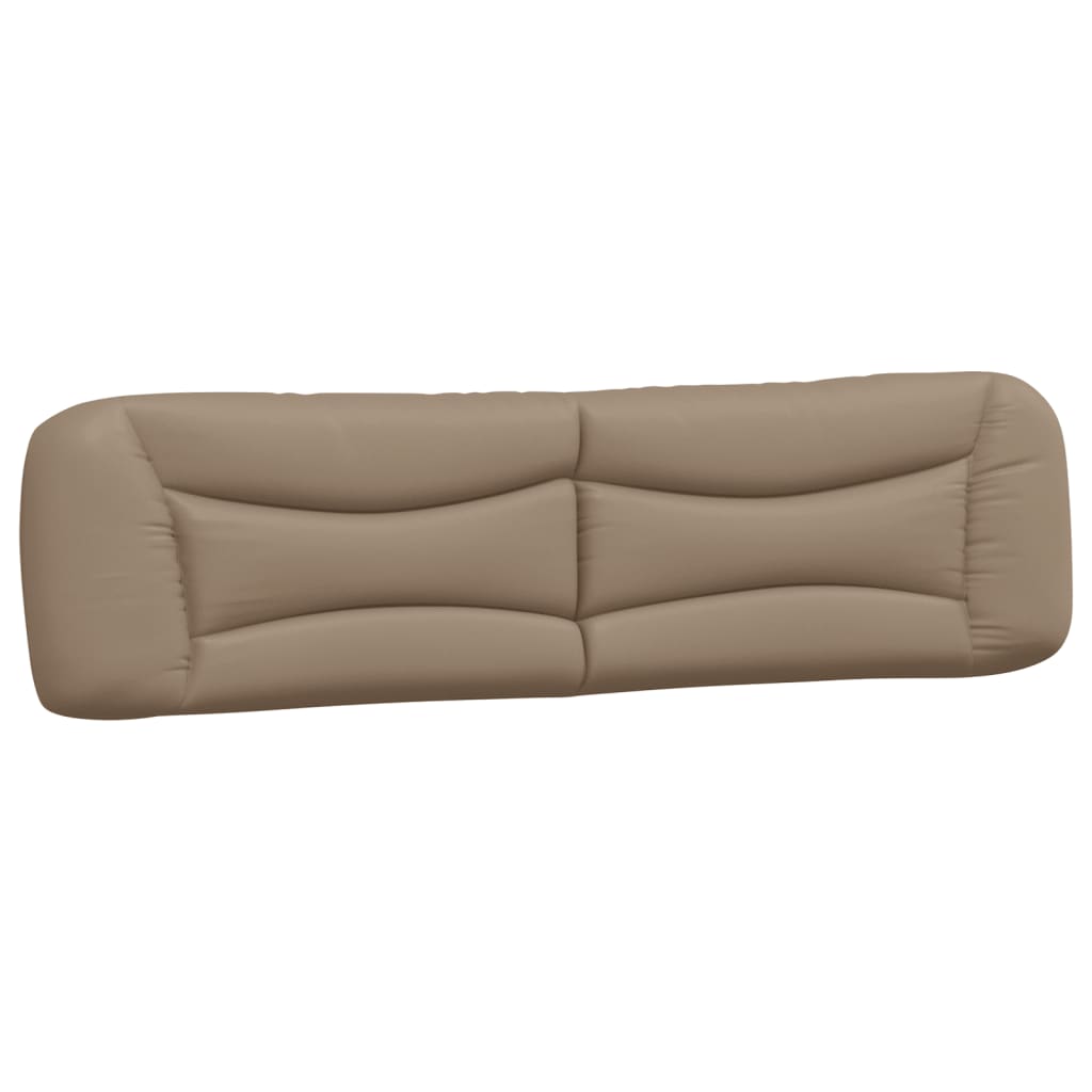 Letto con Materasso Hvar Cappuccino 200x200cm Similpelle | homemem39