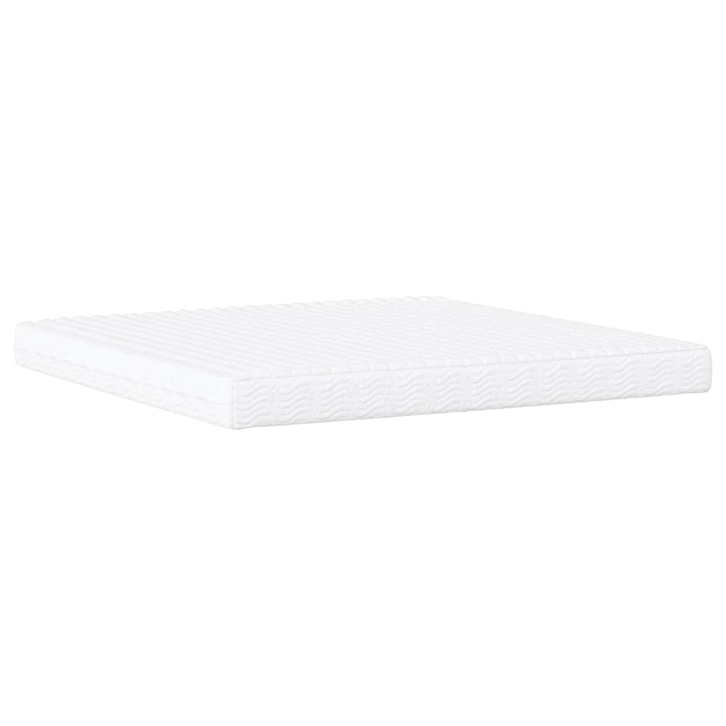 Letto con Materasso Hvar Cappuccino 200x200cm Similpelle | homemem39