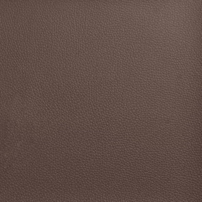 Letto Viana con Materasso Marrone 140x200cm in Similpelle - homemem39