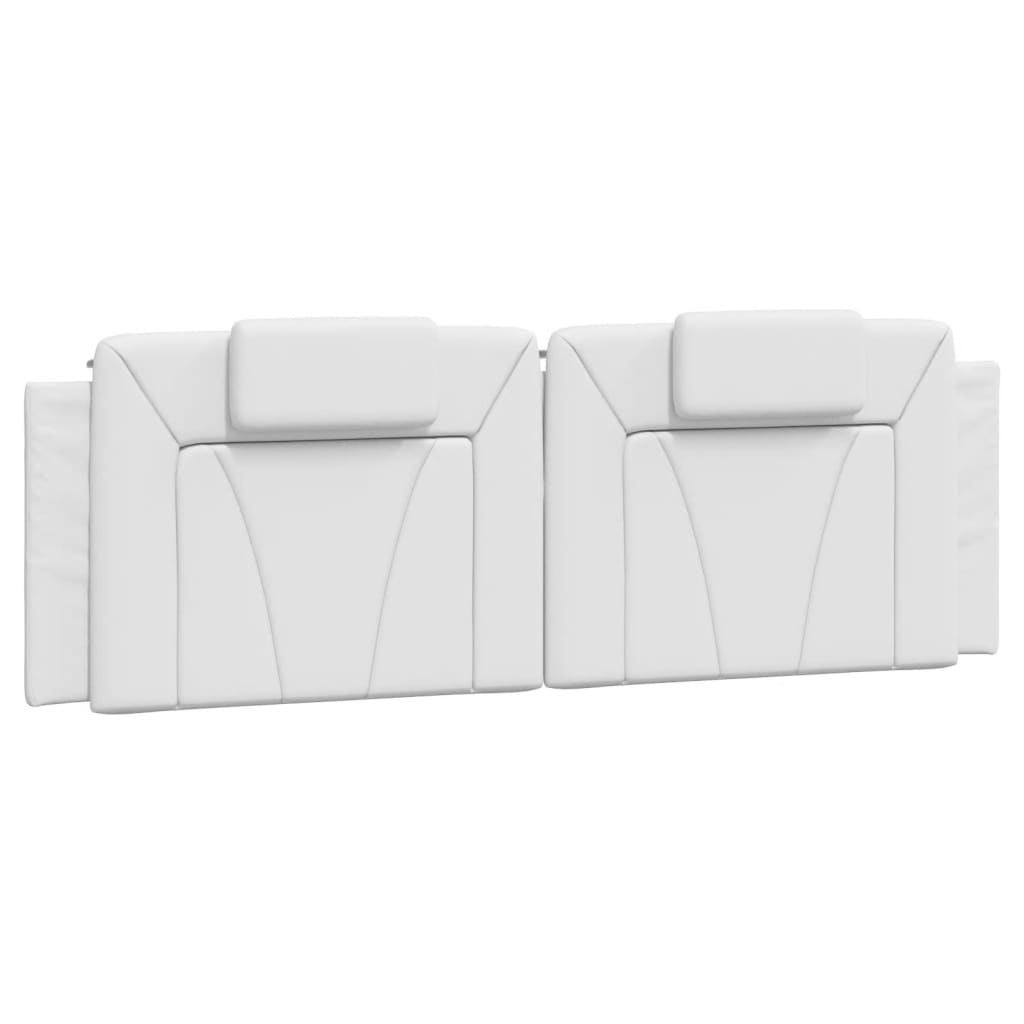 Letto Viana con Materasso Bianco 160x200 cm in Similpelle - homemem39
