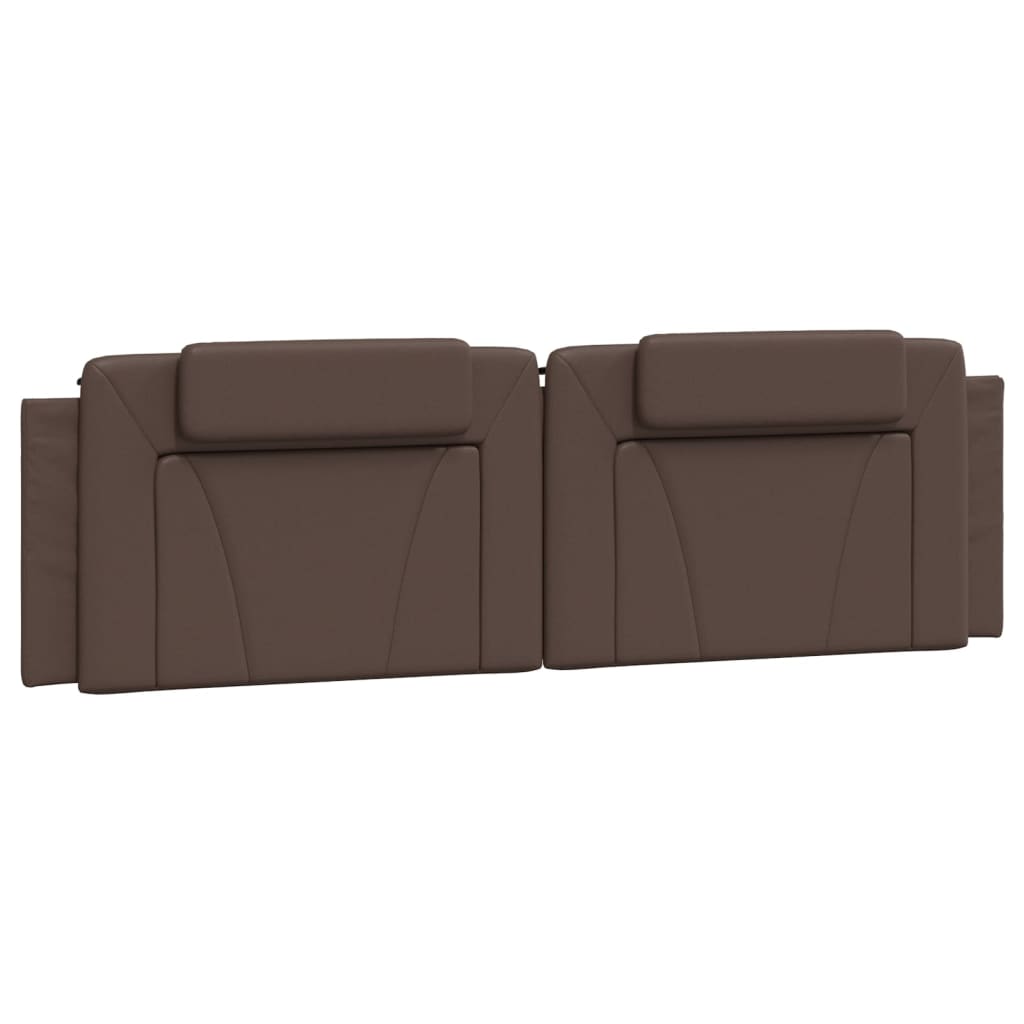 Letto Viana con Materasso Marrone 180x200cm in Similpelle | homemem39