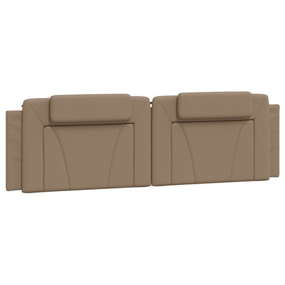 Letto Viana con Materasso Cappuccino 180x200cm Similpelle | homemem39