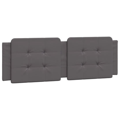 Letto con Materasso Zadar Grigio 160x200 cm in Similpelle | homemem39