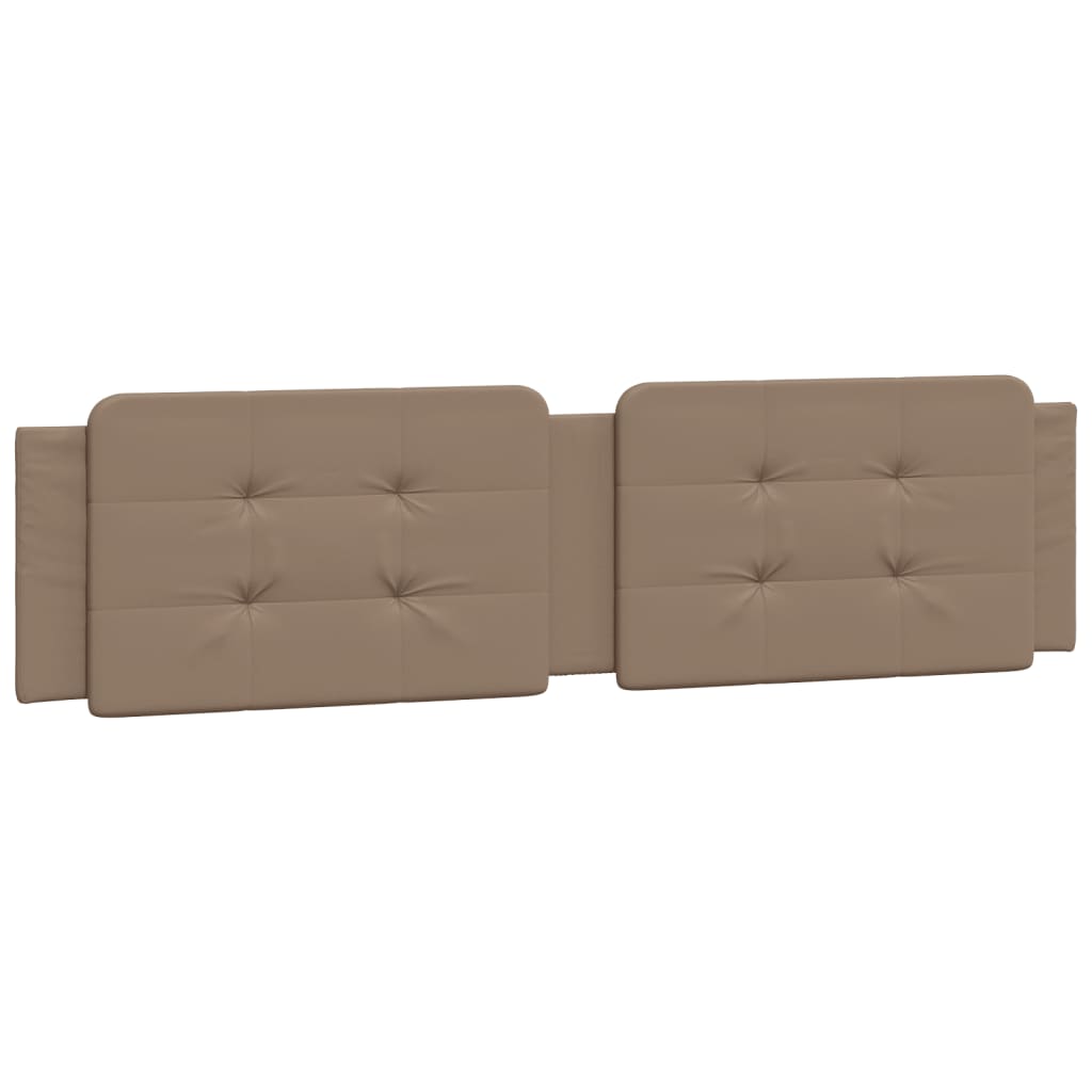 Letto con Materasso Zadar Cappuccino 200x200cm Similpelle - homemem39
