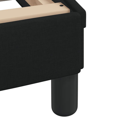 Giroletto con LED senza Materasso Hvar Nero 200x200 cm Tessuto | homemem39