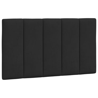 Giroletto con LED senza Materasso Hanko Nero 80x200 cm Velluto