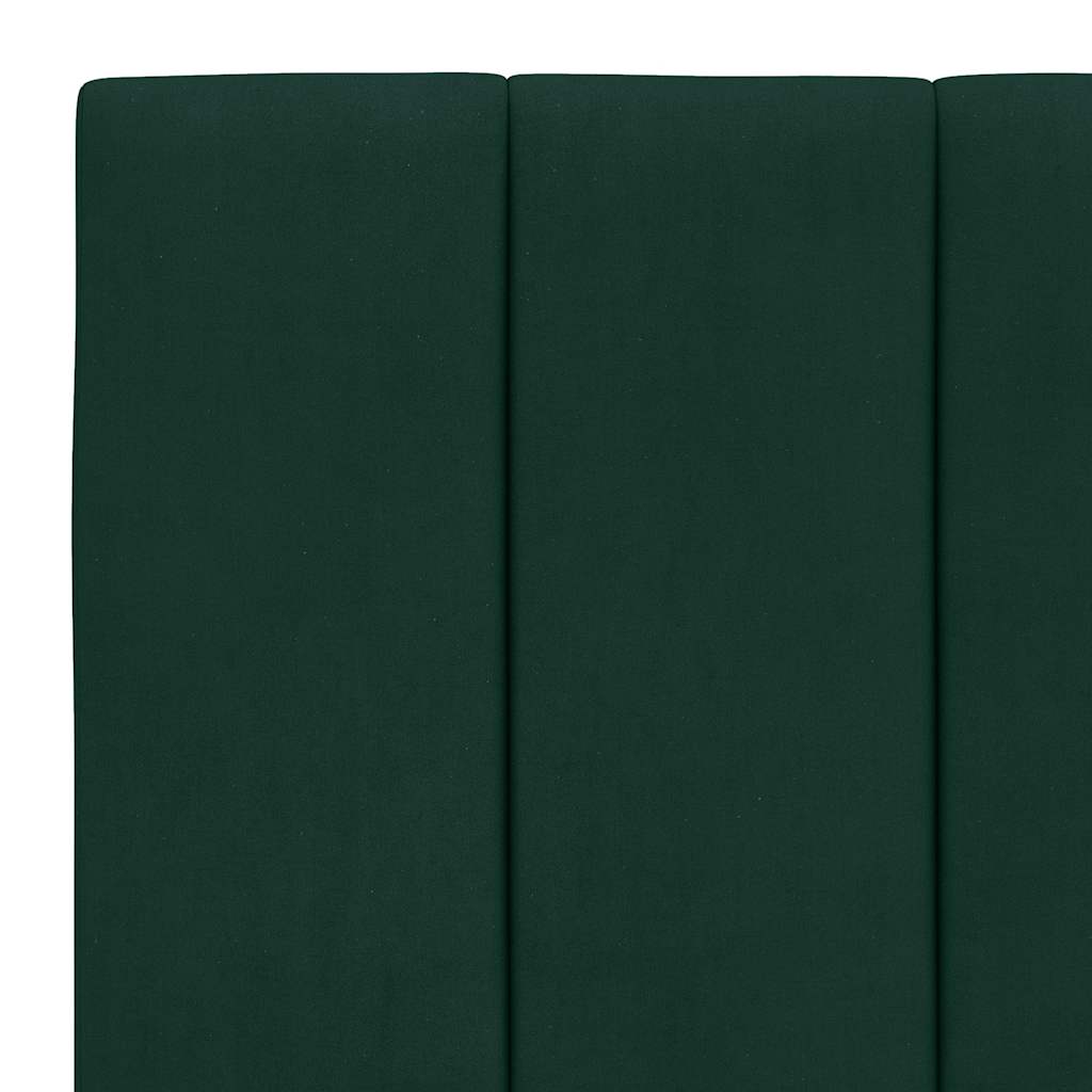 Giroletto con LED senza Materasso Hanko Verde Scuro 80x200 cm