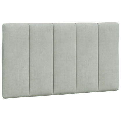 Giroletto con LED senza Materasso Hanko Grigio Chiaro 90x190 cm