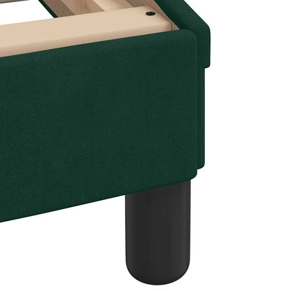 Giroletto con LED senza Materasso Hanko Verde Scuro 90x200 cm