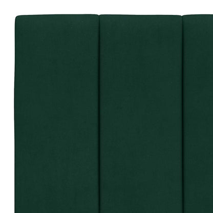 Giroletto con LED senza Materasso Hanko Verde Scuro 90x200 cm