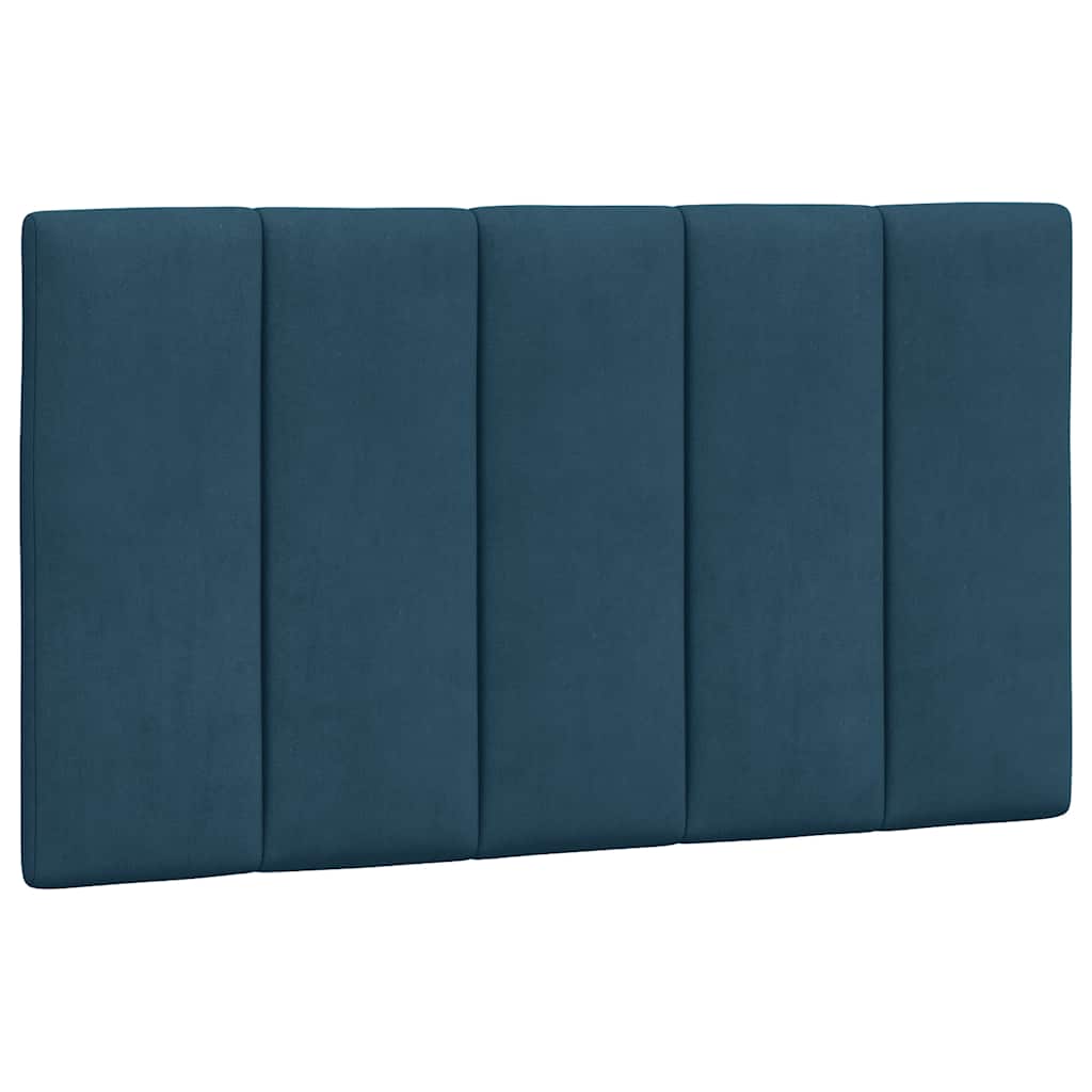 Giroletto con LED senza Materasso Hanko Blu 90x200 cm in Velluto | homemem39