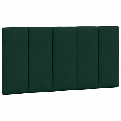 Giroletto con LED senza Materasso Hanko Verde Scuro 100x200 cm in Velluto | homemem39