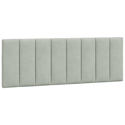 Giroletto con LED senza Materasso Hanko Grigio Chiaro 140x190cm