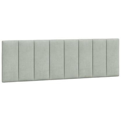 Giroletto con LED senza Materasso Hanko Grigio Chiaro 160x200cm