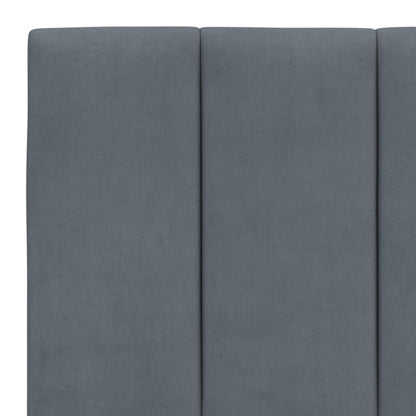 Giroletto con LED senza Materasso Hanko Grigio Scuro 160x200 cm