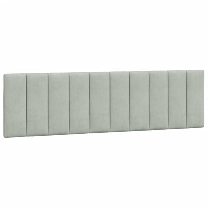 Giroletto con LED senza Materasso Hanko Grigio Chiaro 180x200cm