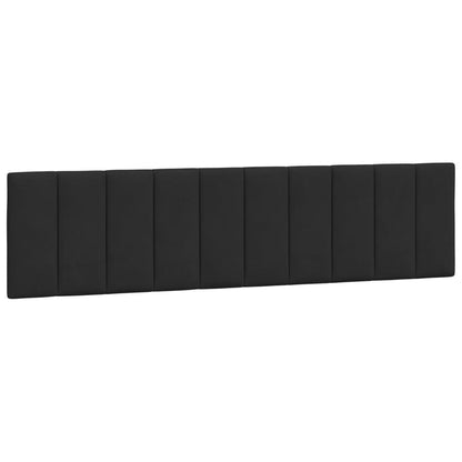 Giroletto con LED senza Materasso Hanko Nero 200x200 cm Velluto