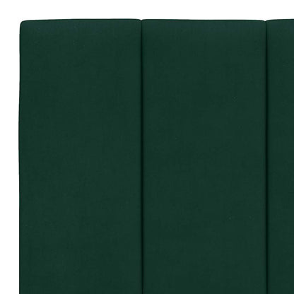 Giroletto con LED senza Materasso Hanko Verde Scuro 200x200 cm