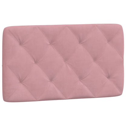 Giroletto con LED senza Materasso Rosa 90x200 cm in Velluto