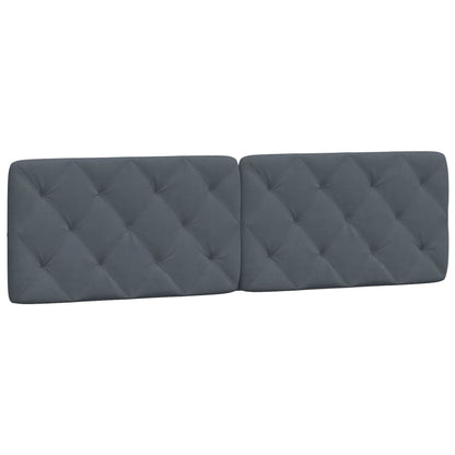Giroletto con LED senza Materasso Grigio Scuro 180x200 cm