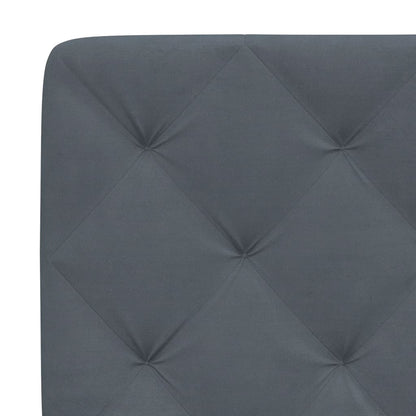 Giroletto con LED senza Materasso Grigio Scuro 180x200 cm