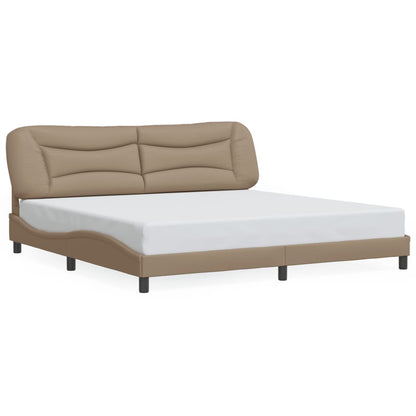 Giroletto con LED senza Materasso Hvar Cappuccino 200x200 cm | homemem39