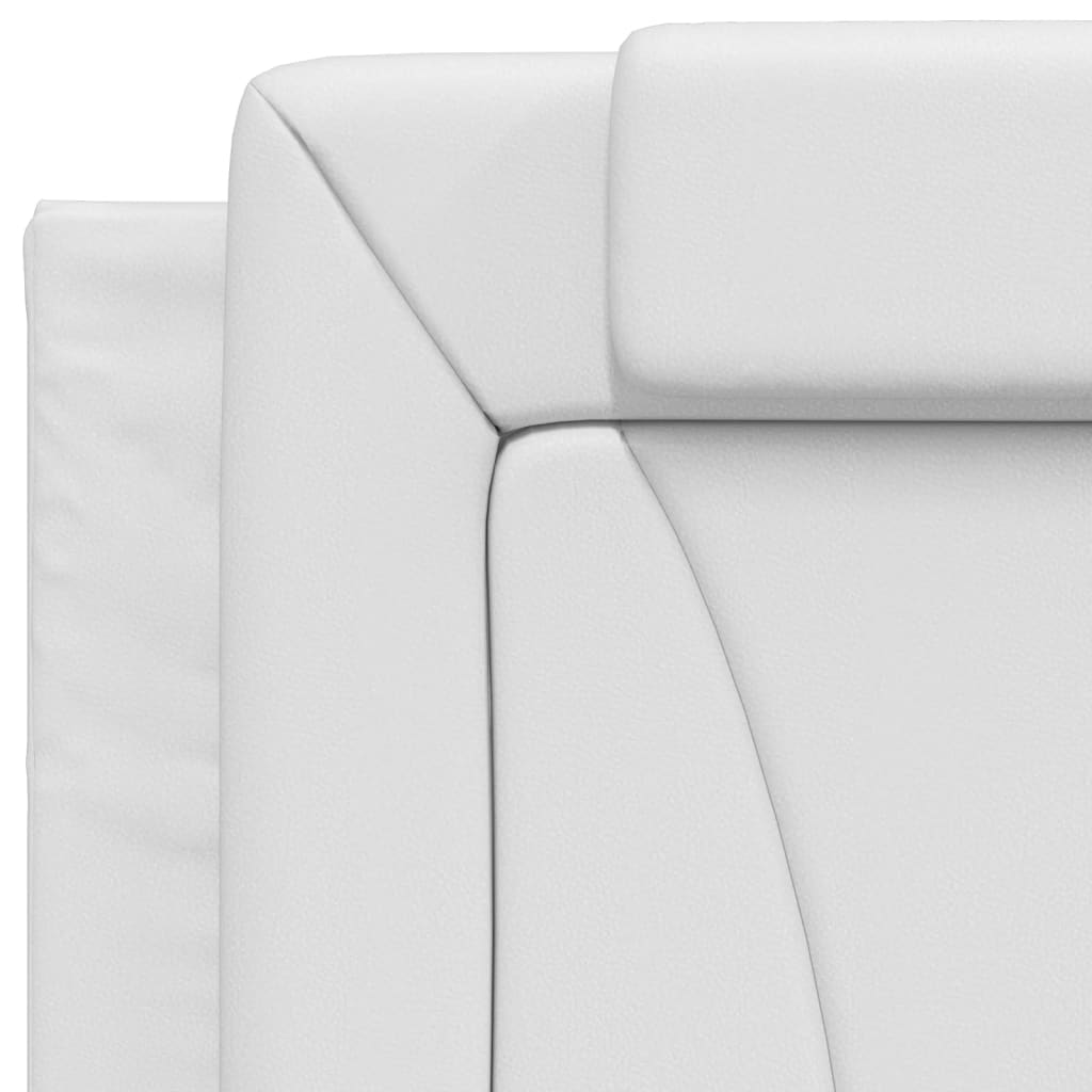Giroletto Viana con LED senza Materasso Bianco 90x190 cm