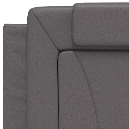 Giroletto Viana con LED senza Materasso Grigio 90x190 cm | homemem39