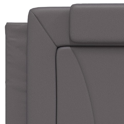 Giroletto Viana con LED senza Materasso Grigio 100x200 cm