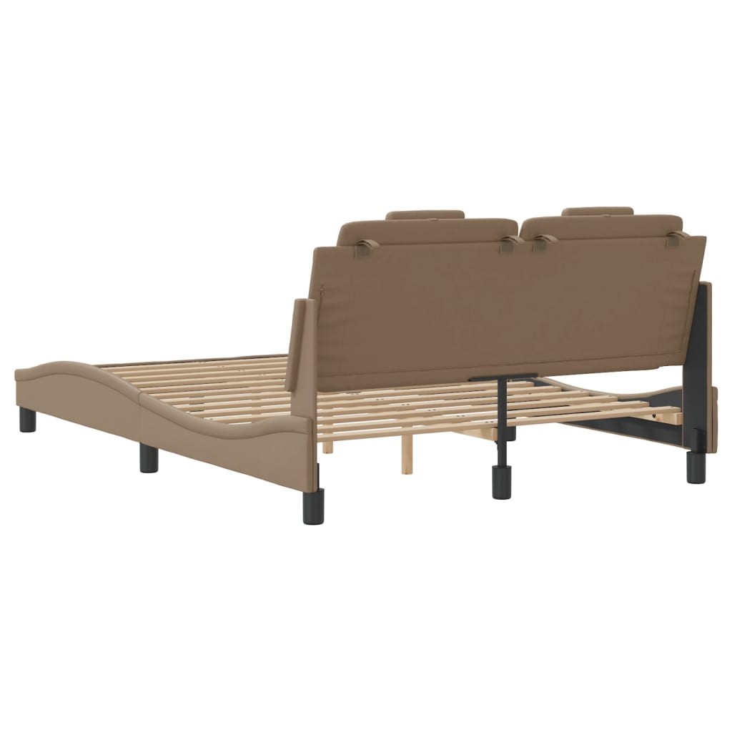 Giroletto Viana con LED senza Materasso Cappuccino 120x200 cm