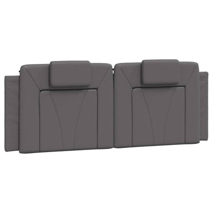 Giroletto Viana con LED senza Materasso Grigio 140x190 cm