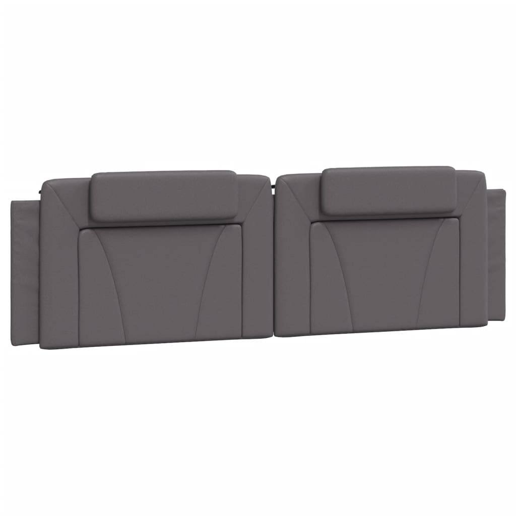 Giroletto Viana con LED senza Materasso Grigio 180x200 cm