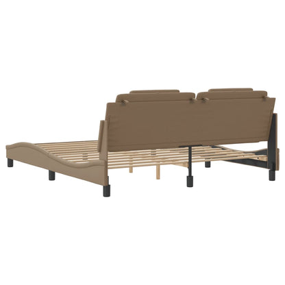 Giroletto Viana con LED senza Materasso Cappuccino 180x200 cm