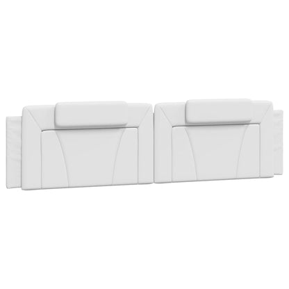 Giroletto Viana con LED senza Materasso Bianco 200x200 cm