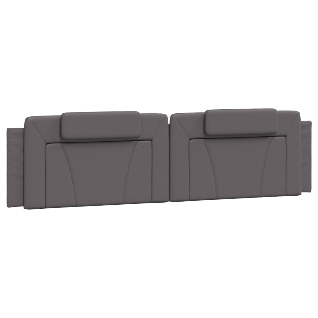 Giroletto Viana con LED senza Materasso Grigio 200x200 cm