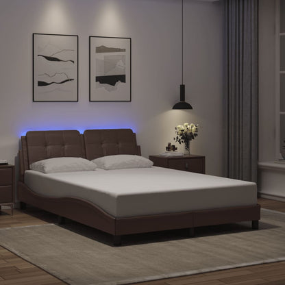Giroletto con LED senza Materasso Zadar Grigio 120x200 cm