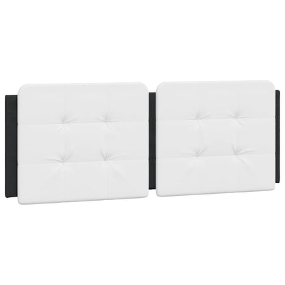 Giroletto con LED senza Materasso Zadar Nero e Bianco 120x200 cm