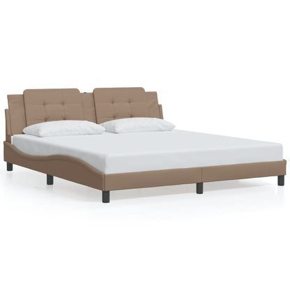 Giroletto con LED senza Materasso Zadar Cappuccino 180x200 cm | homemem39