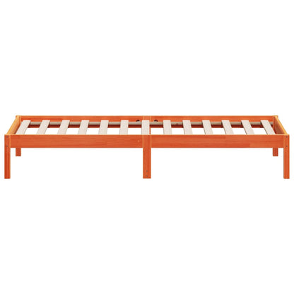 Dormeuse senza Materasso Marrone Cera 90x200 cm Legno di Pino - homemem39