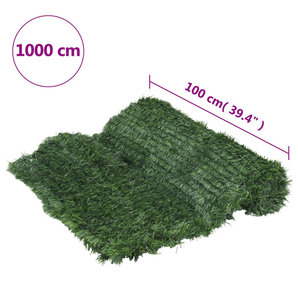 Recinzione Prato Artificiale Verde 1x10 m - homemem39