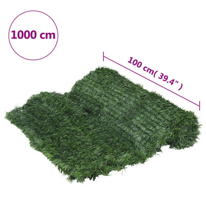 Recinzione Prato Artificiale Verde 1x10 m - homemem39