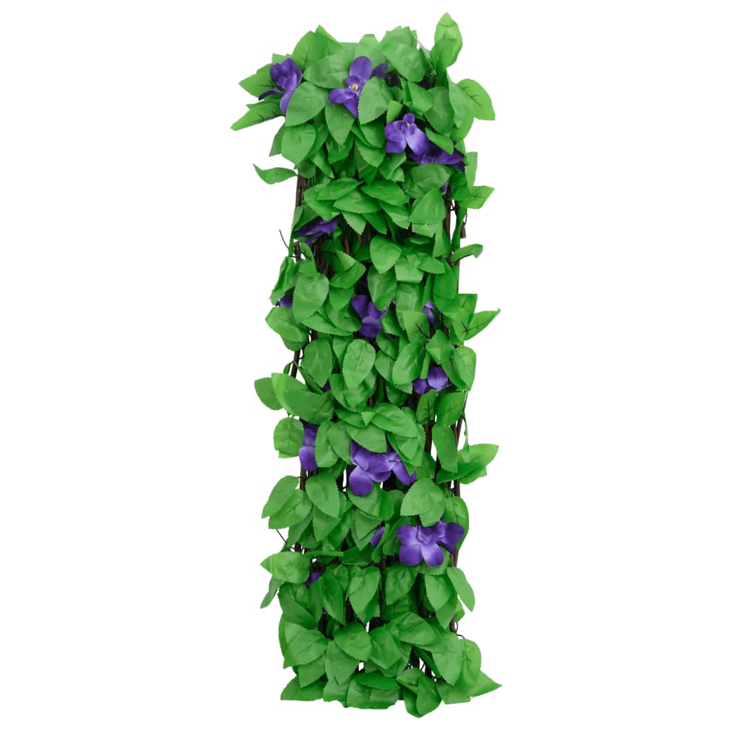 Expandable Artificial Ivy Trellis 5 pcs Green 180x70 cm