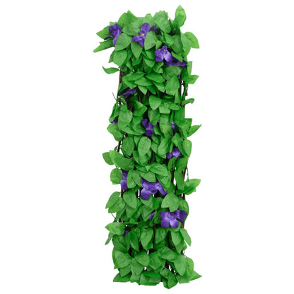 Expandable Artificial Ivy Trellis 5 pcs Green 180x70 cm