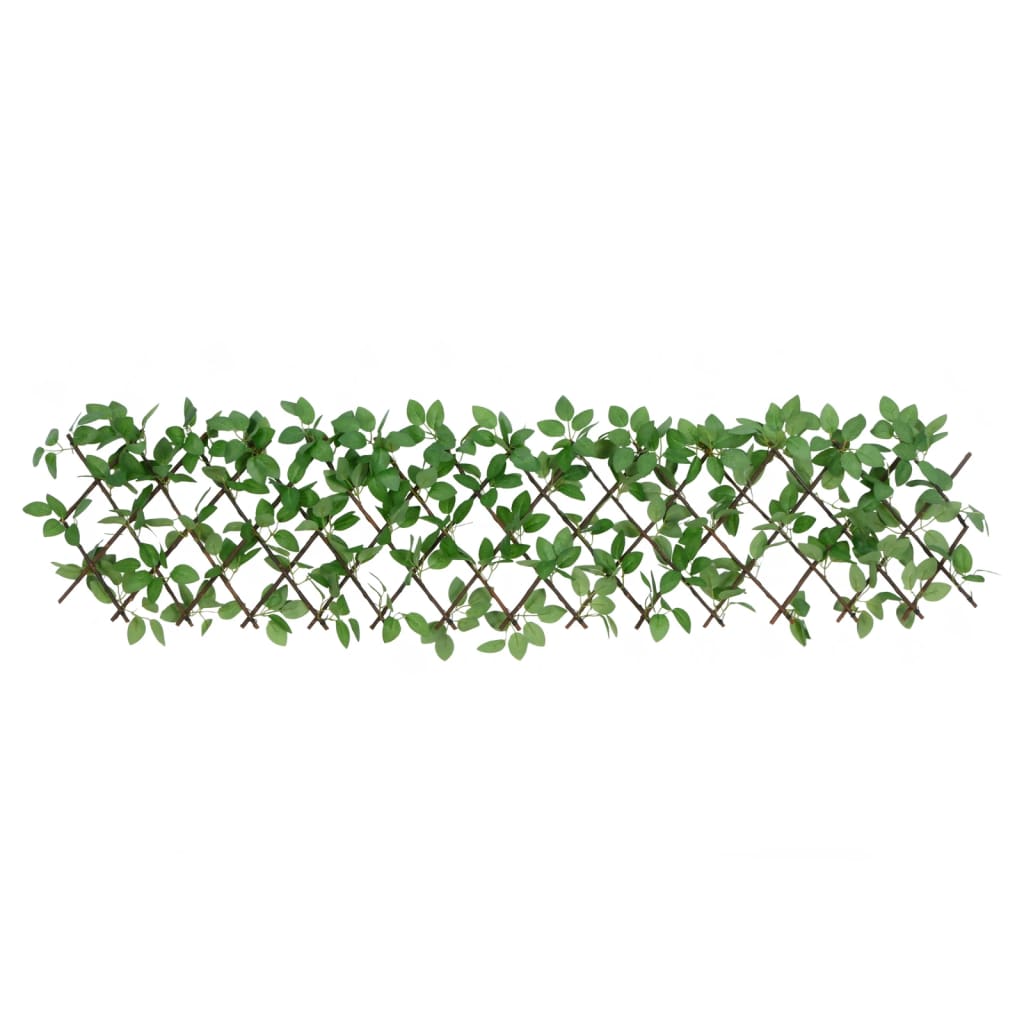 Expandable Artificial Ivy Trellis 5 pcs Green 180x30 cm