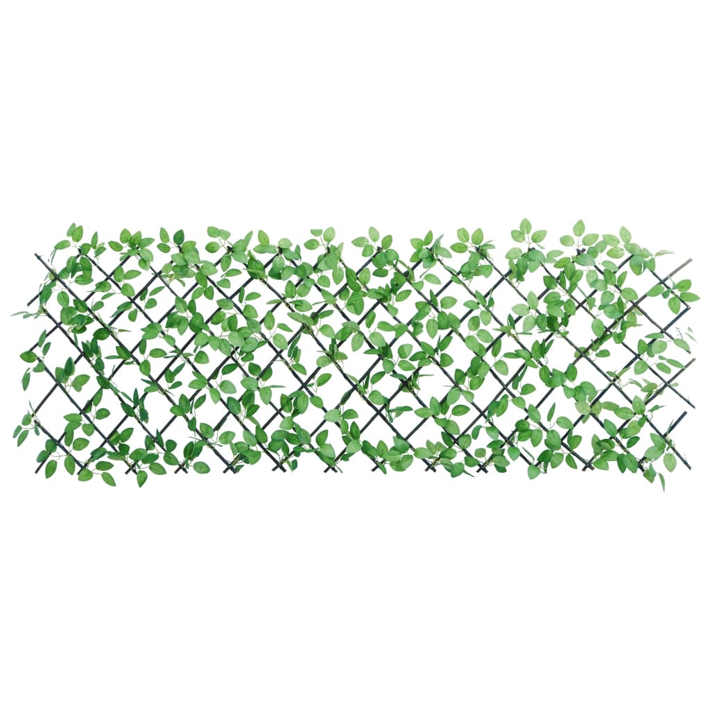 Traliccio Edera Artificiale Espandibile 5 pz Verde 180x65 cm