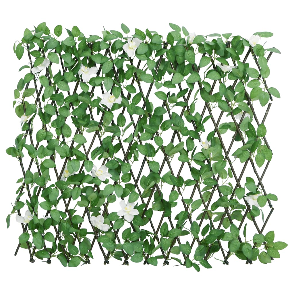 Green Expandable Artificial Ivy Trellis 5pcs 186x30 cm