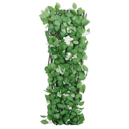 Green Expandable Artificial Ivy Trellis 5pcs 186x30 cm