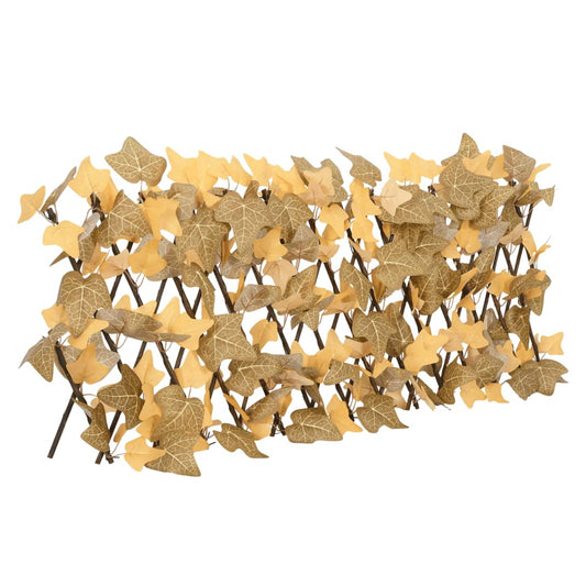 Orange Expandable Artificial Maple Leaf Trellis 180x30