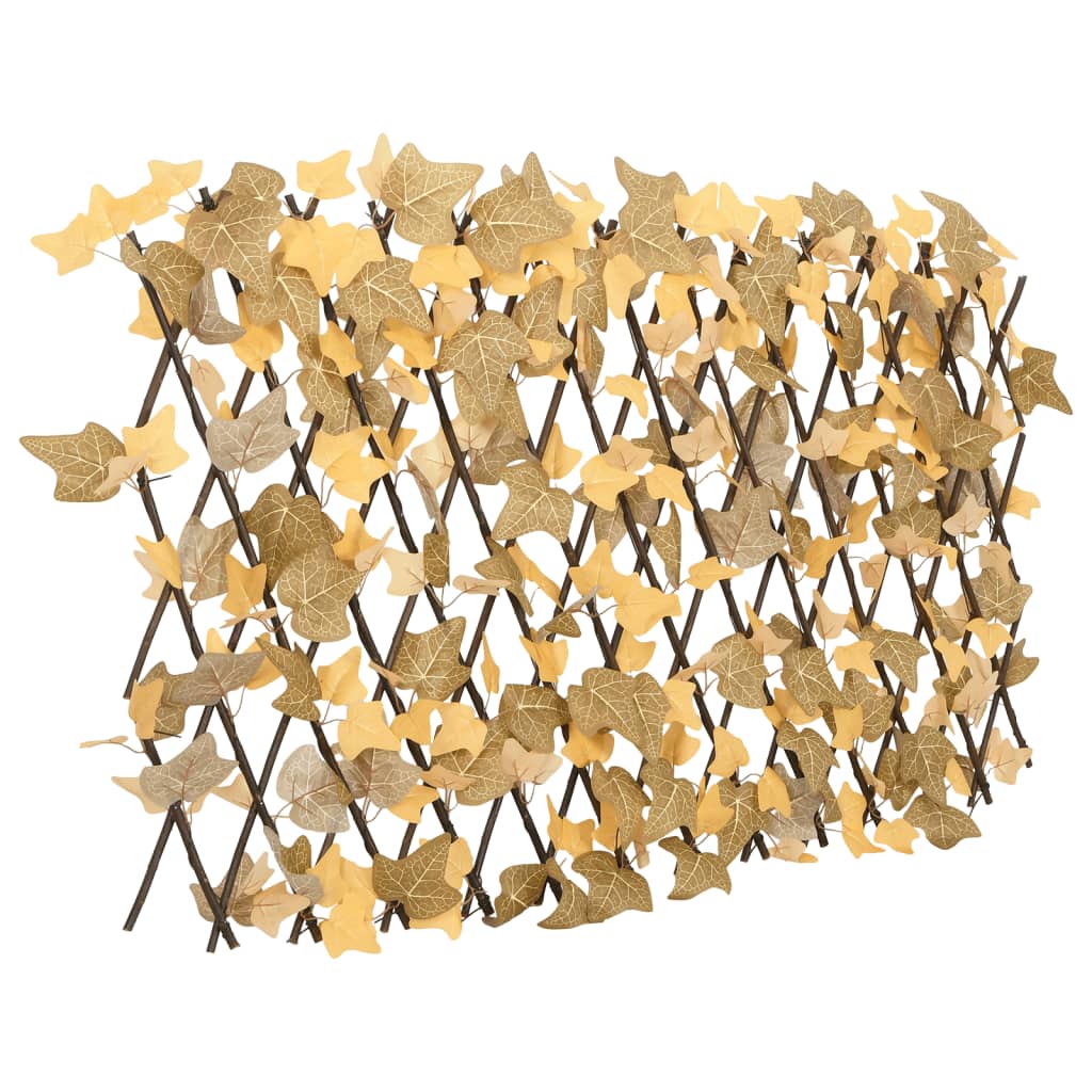 Orange Expandable Artificial Maple Trellis 5pcs 180x60 cm