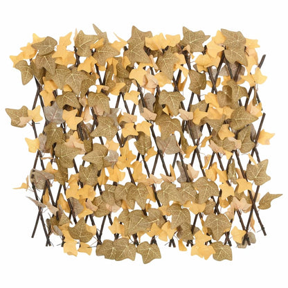 Orange Expandable Artificial Maple Trellis 5pcs 180x60 cm